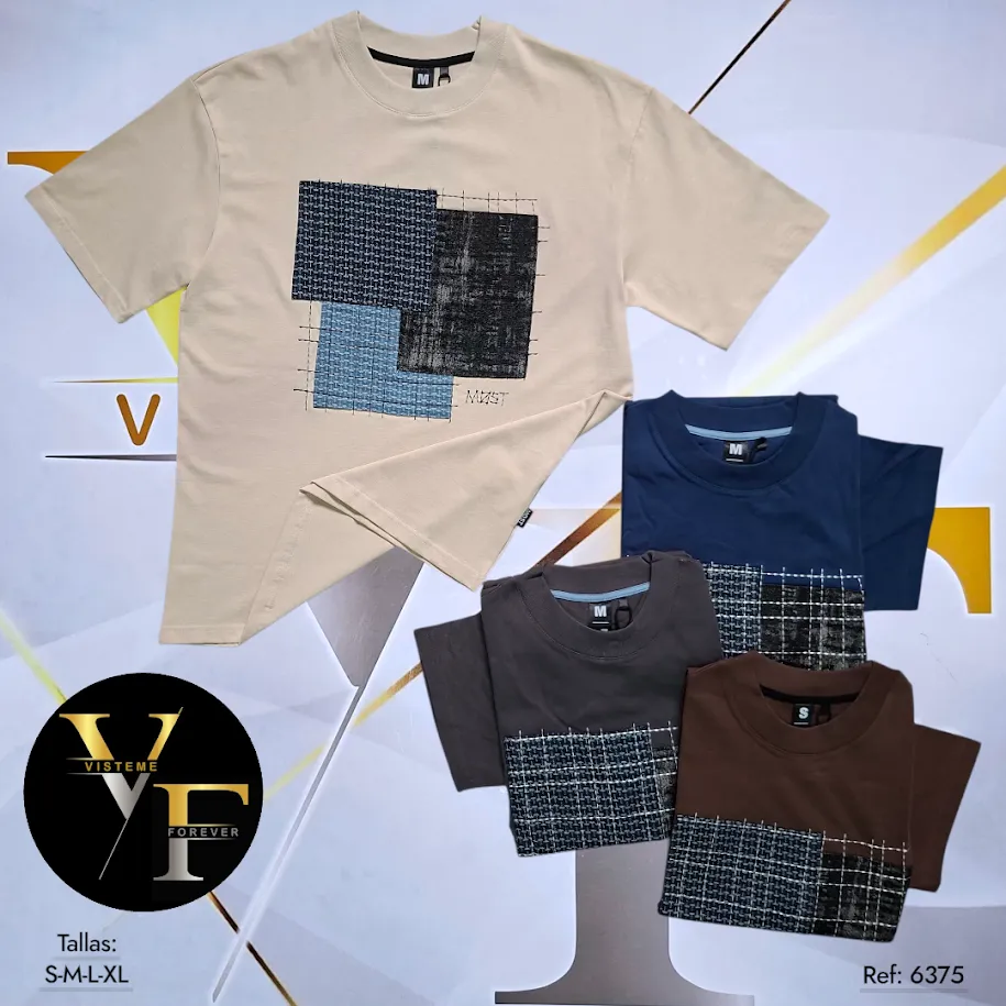 [FNM6375GS] Franelas Mostwanted 6375 (GRIS, S)