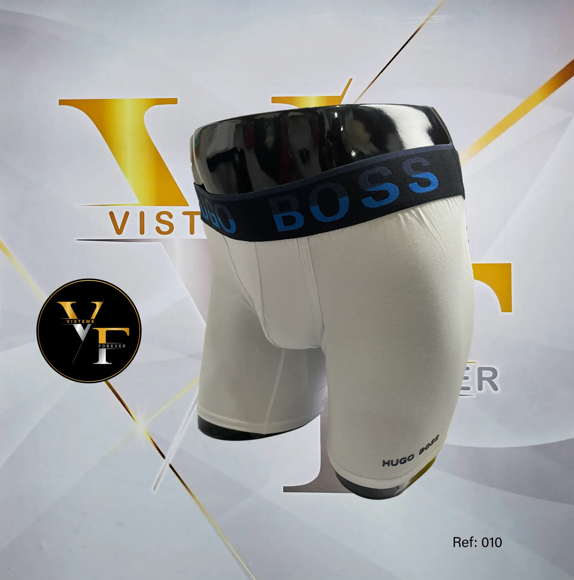 [BXH010BM] Boxer Hugo Boos B010 (M, BLANCO)
