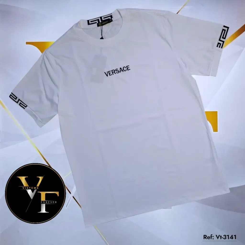 [FV3141BS] Franelas Versace 3141 (S, BLANCO)
