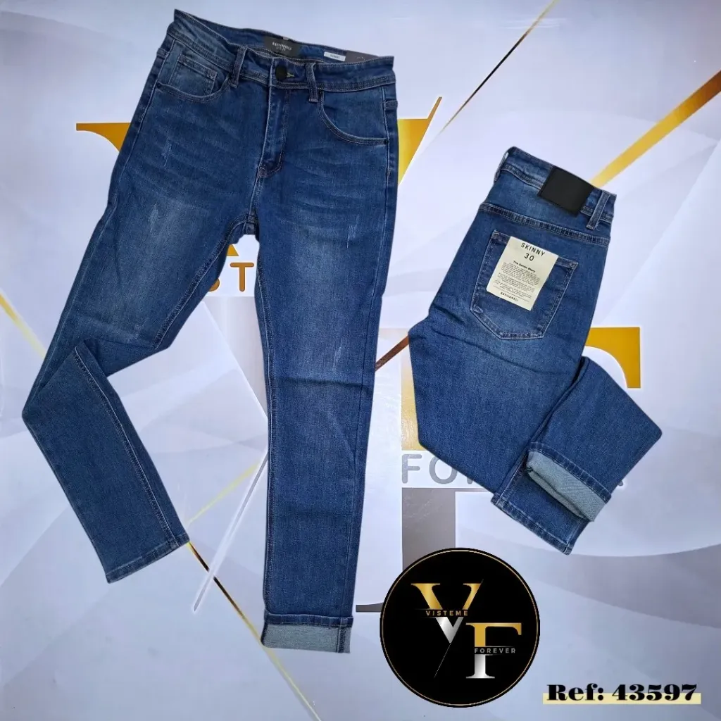 [JN43597E30] Jeans Skinny Estivaneli 43597 (30)