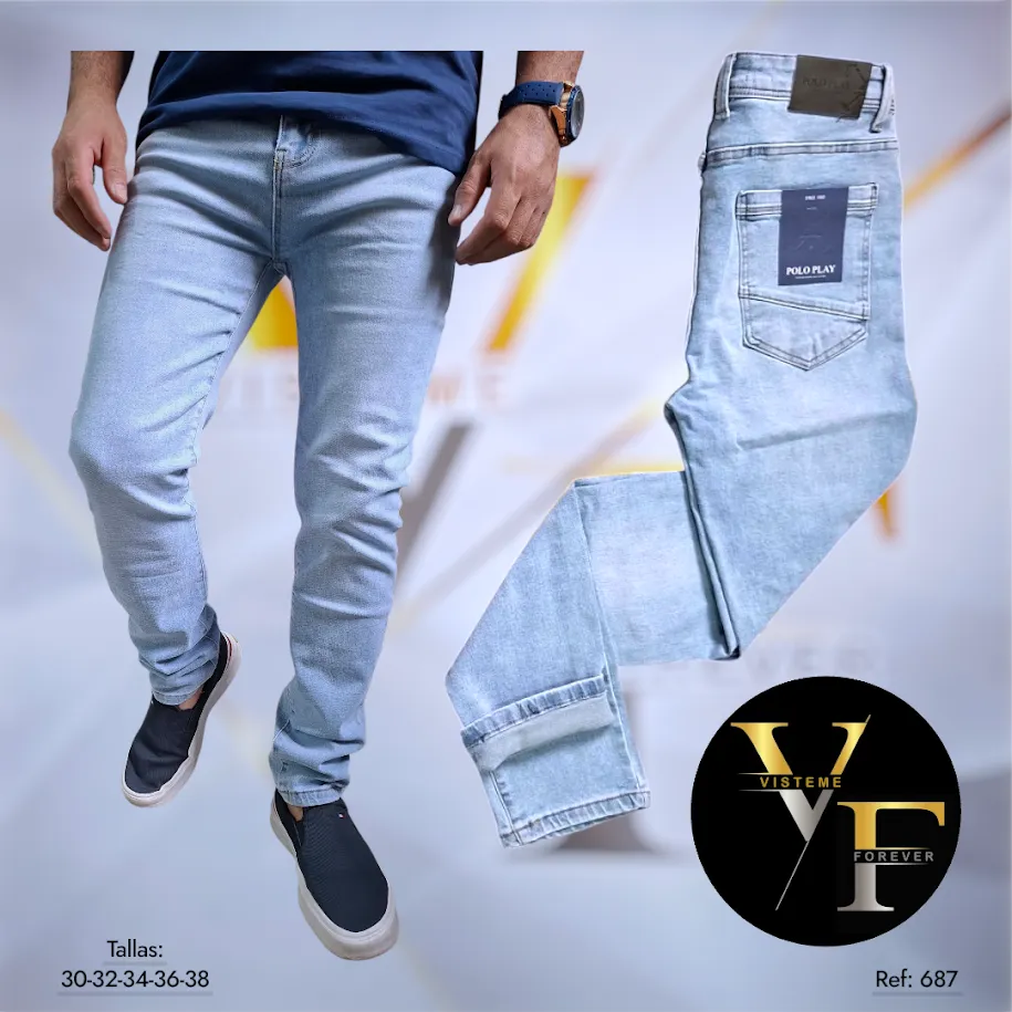 [JN6687P30] Jeans polo 6687 (30)