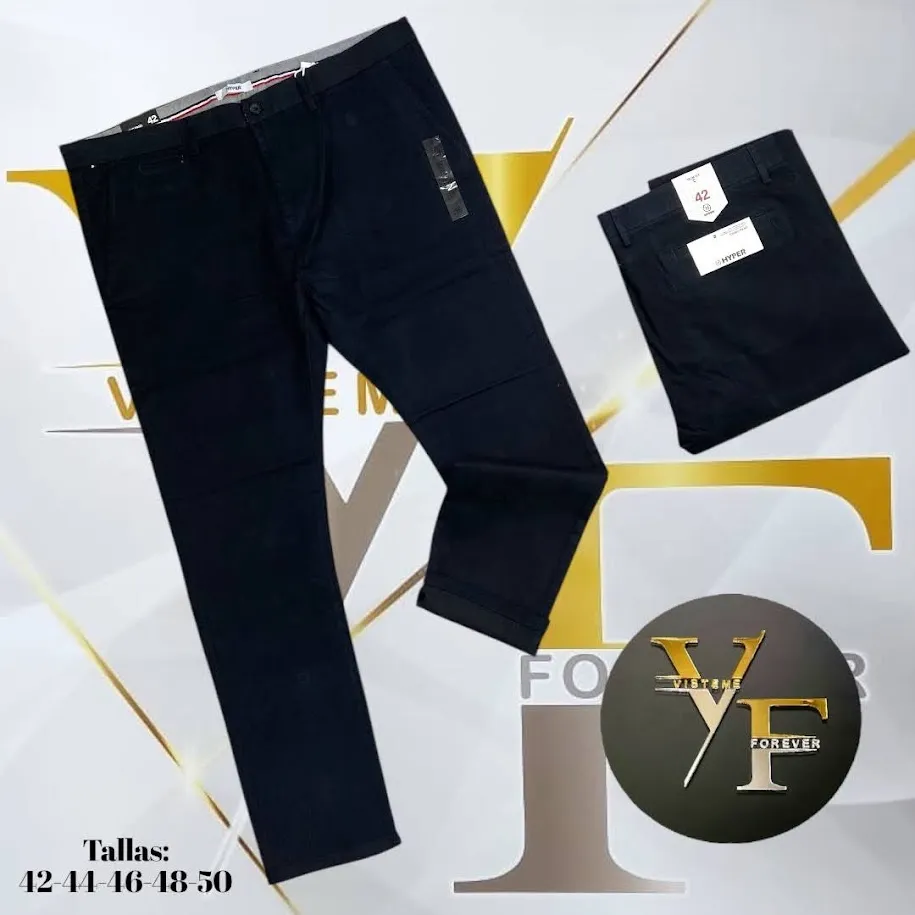 [PH6425A42] Pantalon Hyper plus p6425 (AZUL MARINO, 42)